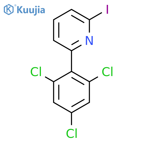 2-Iodo-6-(2,4,6-trichlorophenyl)pyridine structure