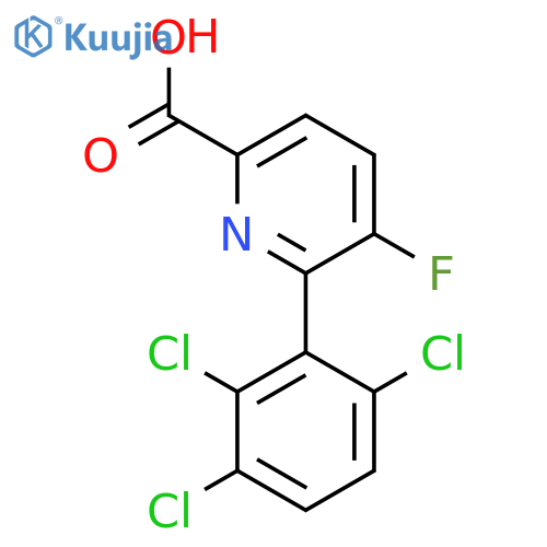 5-Fluoro-6-(2,3,6-trichlorophenyl)picolinic acid structure