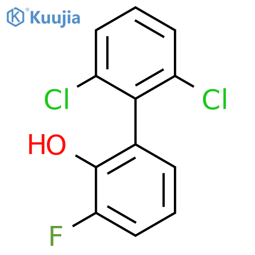 2',6'-Dichloro-3-fluoro-biphenyl-2-ol structure
