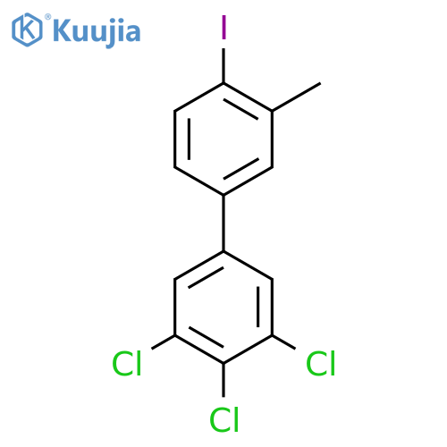 4'-Iodo-3'-methyl-3,4,5-trichlorobiphenyl structure