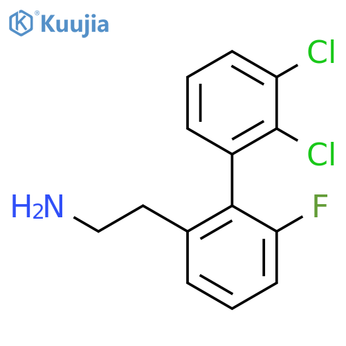 2-(2',3'-Dichloro-6-fluoro-biphenyl-2-yl)-ethylamine structure