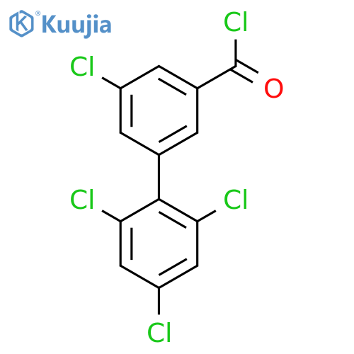 5,2',4',6'-Tetrachlorobiphenyl-3-carbonyl chloride structure