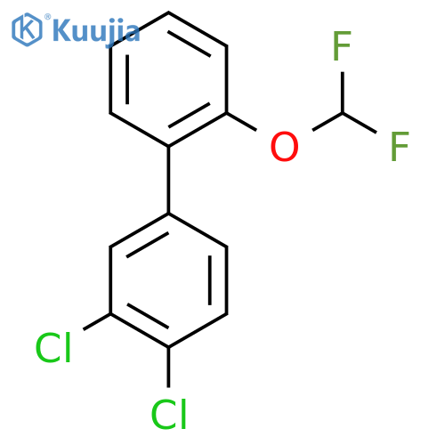 3,4-Dichloro-2'-difluoromethoxy-biphenyl structure