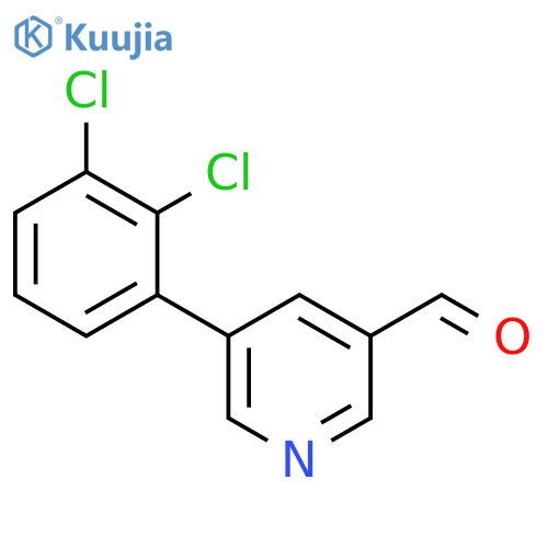 5-(2,3-Dichlorophenyl)nicotinaldehyde structure