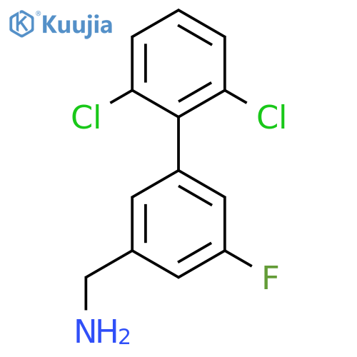 C-(2',6'-Dichloro-5-fluoro-biphenyl-3-yl)-methylamine structure