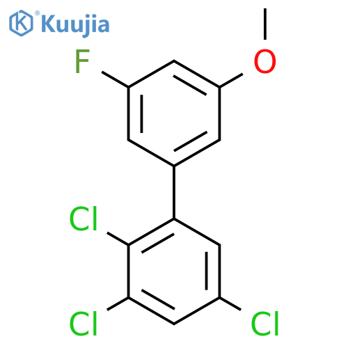 5'-Fluoro-3'-methoxy-2,3,5-trichlorobiphenyl structure