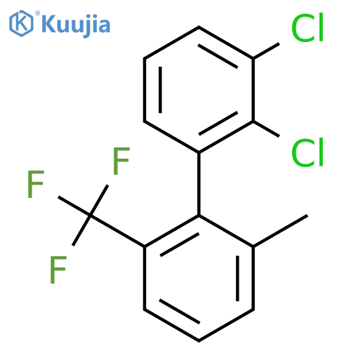 2,3-Dichloro-2'-methyl-6'-trifluoromethyl-biphenyl structure