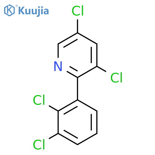 3,5-Dichloro-2-(2,3-dichlorophenyl)pyridine structure