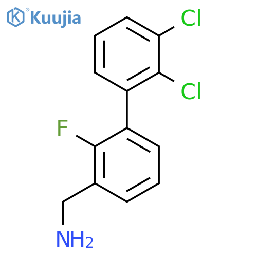 C-(2',3'-Dichloro-2-fluoro-biphenyl-3-yl)-methylamine structure