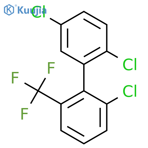 6'-Chloro-2,5-dichloro-2'-trifluoromethyl-biphenyl structure