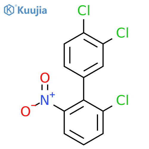 6'-Chloro-3,4-dichloro-2'-nitro-biphenyl structure