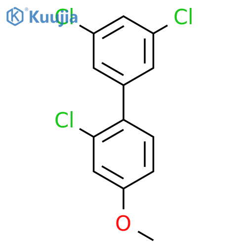 2'-Chloro-3,5-dichloro-4'-methoxy-biphenyl structure