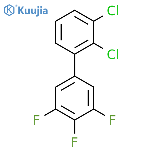2',3'-Dichloro-3,4,5-trifluoro-biphenyl structure