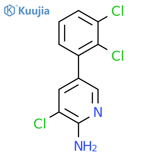 2-Amino-3-chloro-5-(2,3-dichlorophenyl)pyridine structure
