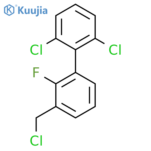 3'-Chloromethyl-2,6-dichloro-2'-fluoro-biphenyl structure