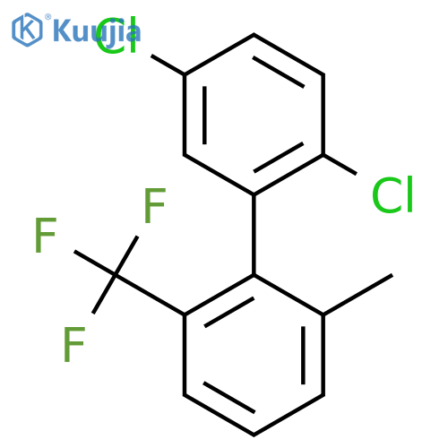 2,5-Dichloro-2'-methyl-6'-trifluoromethyl-biphenyl structure