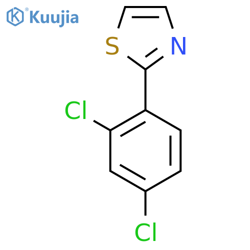 2-(2,4-Dichlorophenyl)thiazole structure