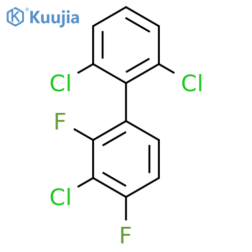 3-Chloro-2',6'-dichloro-2,4-difluoro-biphenyl structure