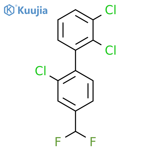 2'-Chloro-2,3-dichloro-4'-difluoromethyl-biphenyl structure