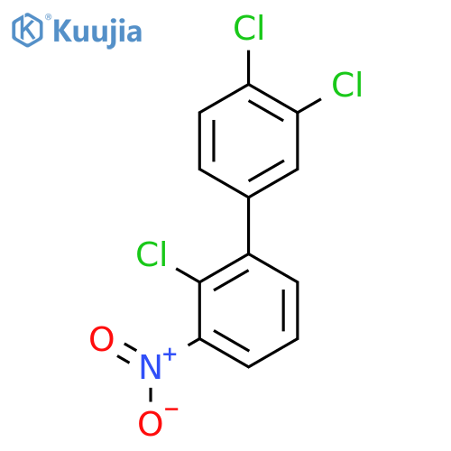 2'-Chloro-3,4-dichloro-3'-nitro-biphenyl structure