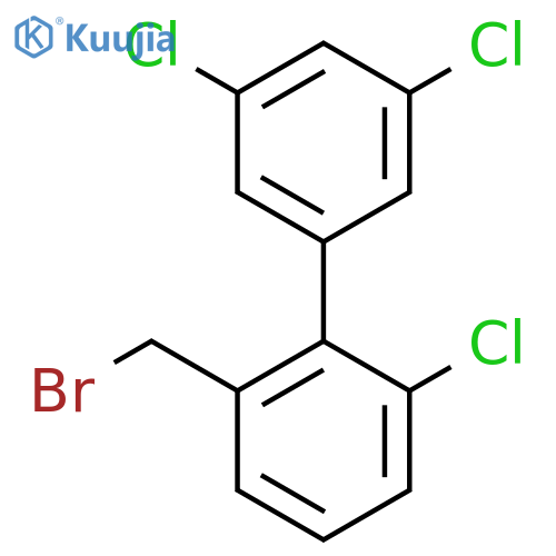 2'-Bromomethyl-6'-chloro-3,5-dichloro-biphenyl structure