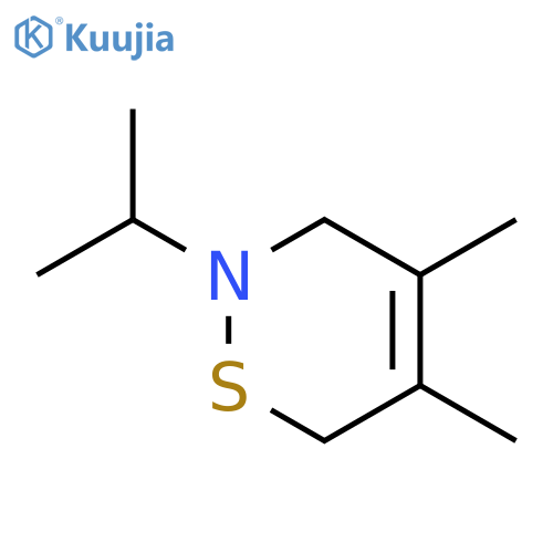 2H-1,2-Thiazine,3,6-dihydro-4,5-dimethyl-2-(1-methylethyl)-(9CI) structure