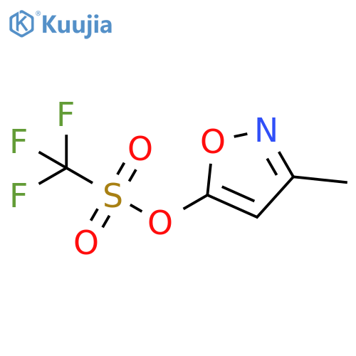 3-Methylisoxazol-5-Yl Trifluoromethanesulfonate structure