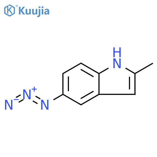 5-azido-2-methyl-1H-indole structure