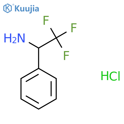 2,2,2-Trifluoro-1-phenylethanamine hydrochloride structure