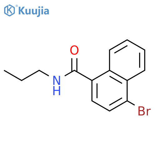 N-Propyl 4-Bromonaphthamide structure