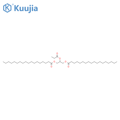 Octadecanoic acid, 2-(1-oxopropoxy)-1,3-propanediyl ester (9CI) structure