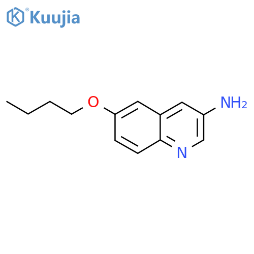 6-Butoxyquinolin-3-amine structure