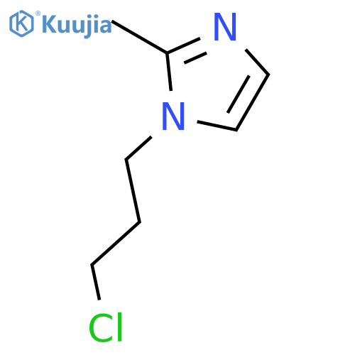 1-(3-Chloropropyl)-2-methyl-1H-imidazole structure