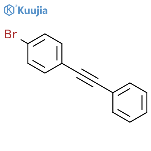 1-(4-Bromophenyl)-2-phenylacetylene structure