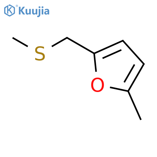 Furan,2-methyl-5-[(methylthio)methyl]- structure