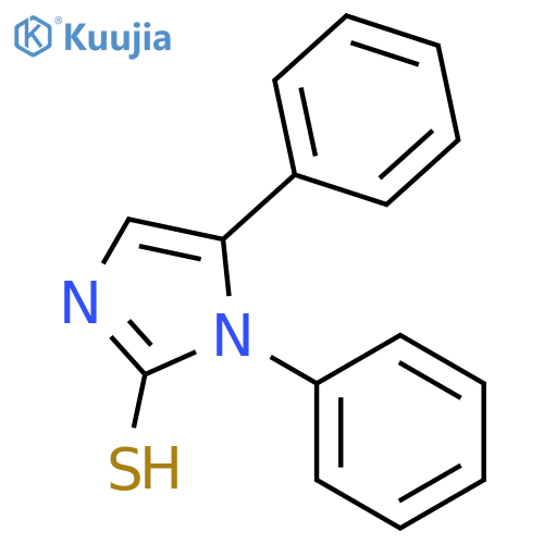 1,5-diphenyl-2,3-dihydro-1H-imidazole-2-thione structure