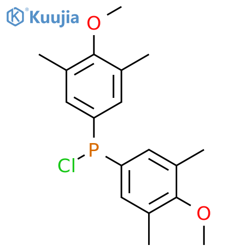 BIS(3,5-DIMETHYL-4-METHOXYPHENYL)CHLOROPHOSPHINE structure