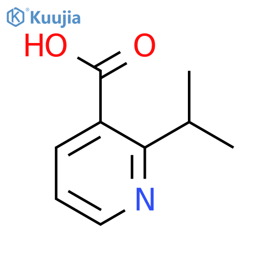2-(propan-2-yl)pyridine-3-carboxylic acid structure