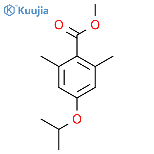 Methyl 2,6-dimethyl-4-(propan-2-yloxy)benzoate structure