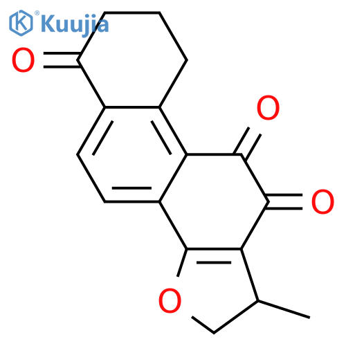 14,16-Epoxy-18,19,20-trinor-5(10),6,8,13,15-abietapentaene-4,11,12-trione; 15R,16-Dihydro structure