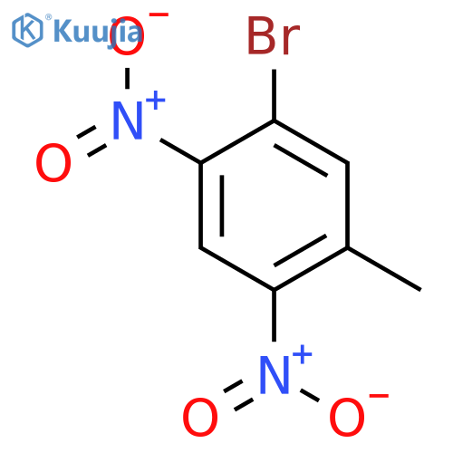 5-BROMO-2,4-DINITROTOLUENE structure