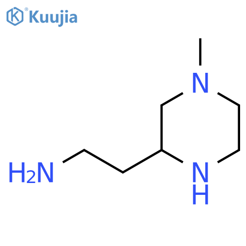 2-(4-Methylpiperazin-2-yl)ethan-1-amine structure