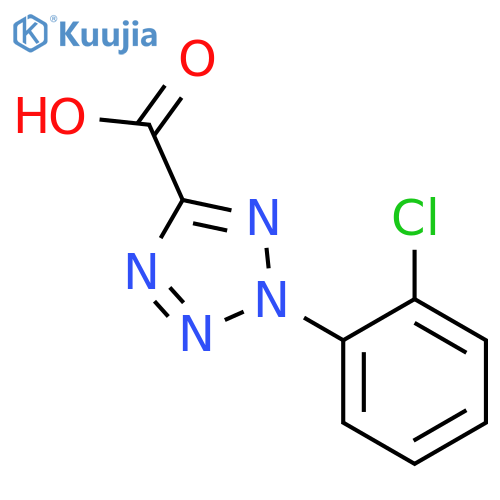 2-(2-Chlorophenyl)-2H-tetrazole-5-carboxylic acid structure