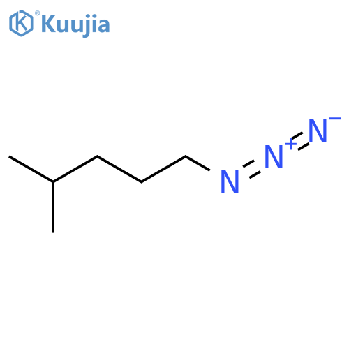1-azido-4-methylpentane structure