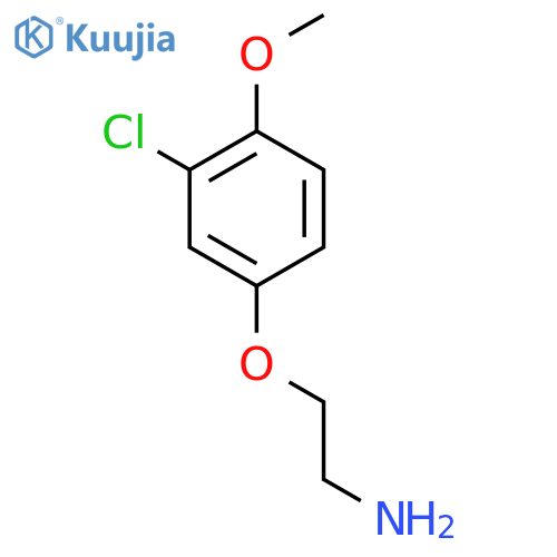 2-(3-chloro-4-methoxyphenoxy)ethan-1-amine structure