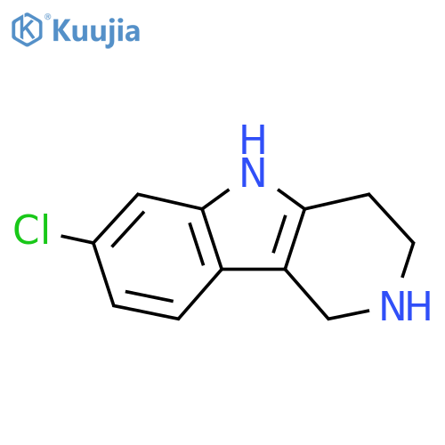 7-Chloro-2,3,4,5-tetrahydro-1H-pyrido[4,3-b]indole structure