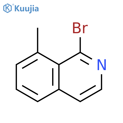 Isoquinoline, 1-bromo-8-methyl- structure