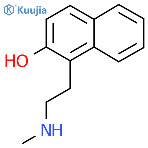 1-2-(methylamino)ethylnaphthalen-2-ol structure