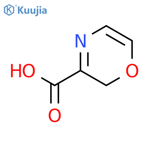 2H-1,4-oxazine-3-carboxylic acid structure