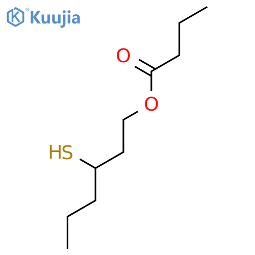 3-MERCAPTOHEXYL BUTYRATE structure